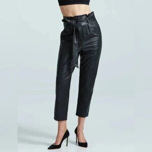 Commando Faux Leather Paperbag Pants - NO BELT